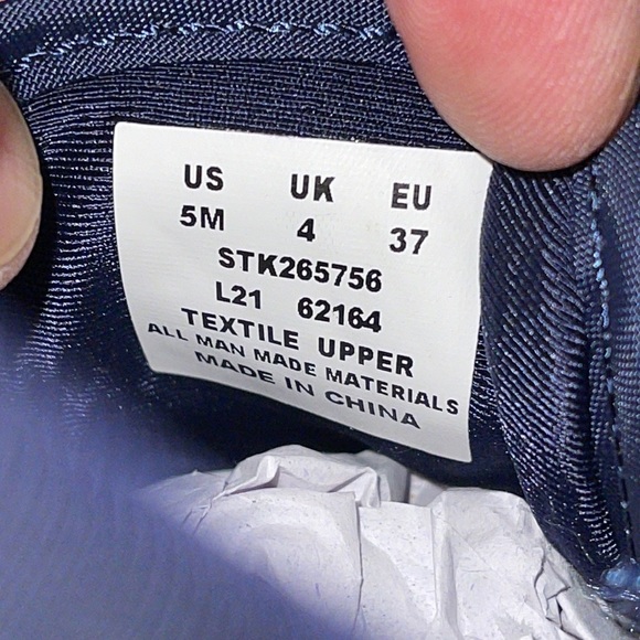 New SPERRY Soletide sneakers in Navy Blue - Picture 14 of 14